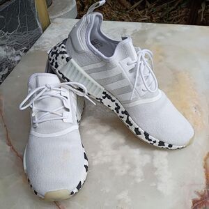 Adidas NMD_R1 Color Splash Men's White and Black Trainers